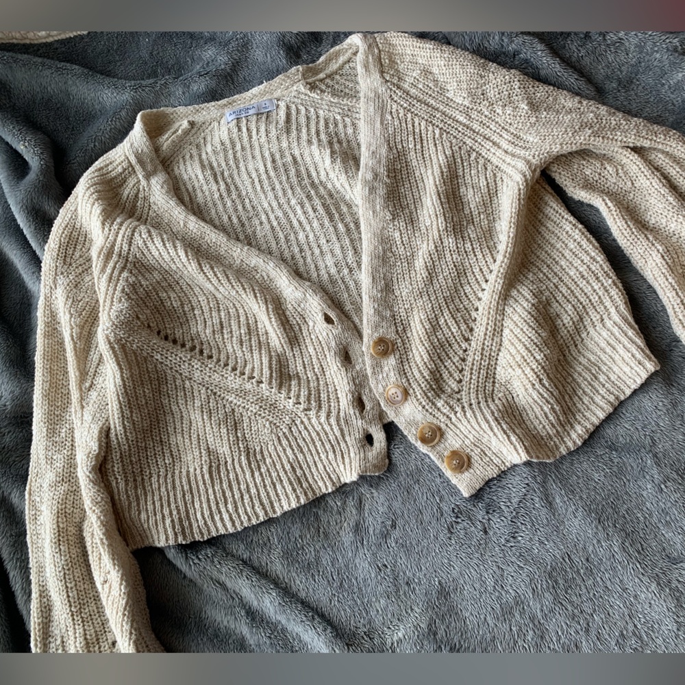 Cropped cardigan from JC Penny, never worn